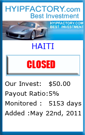 Monitored by HyipFactory.com
