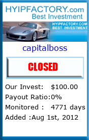 Monitored by HyipFactory.com