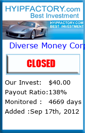 Monitored by HyipFactory.com