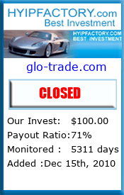 Monitored by HyipFactory.com